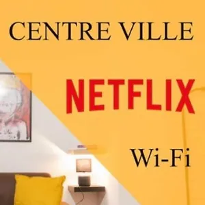  Appartement Bnb'p Studio- Cosy -centre Ville- Netflix